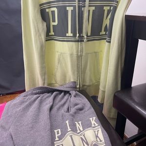 Vs PINK sweatsuit set
